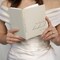 Wedding Vow Books His and Hers - 2 Pack Personalized 2025 Year His & Hers Book - Linen Hardcover Bride and Groom Notebook for Ceremony Vows - Bookmark & Lined Pages - Renewal & Wedding Must Haves
